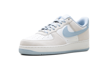 NIKE AIR FORCE 1 LOW '07 LV8 LIGHT BONE LIGHT ARMORY BLUE — Stock
