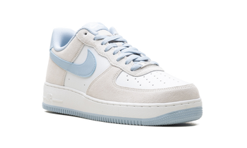 NIKE AIR FORCE 1 LOW '07 LV8 LIGHT BONE LIGHT ARMORY BLUE — Stock