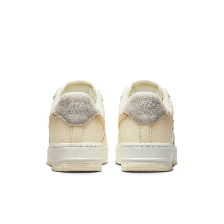 NIKE AIR FORCE 1 LOW 07 MINI SWOOSH COCONUT MILK WOMENS