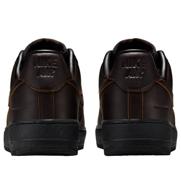 NIKE AIR FORCE 1 LOW '07 PRM MORSE CODE VELVET BROWN BLACK — Stock