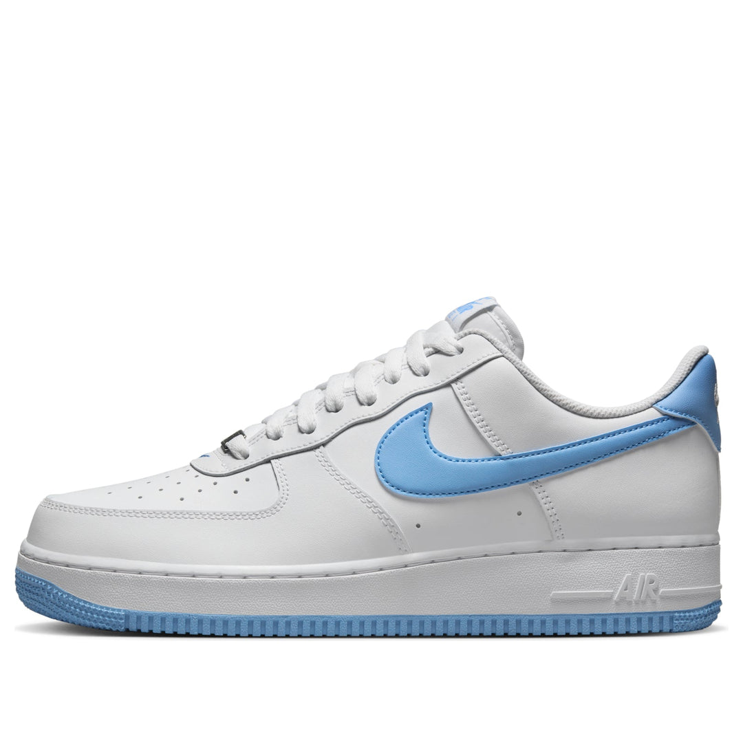 NIKE AIR FORCE 1 LOW 07 WHITE AQUARIUS BLUE — Stock 