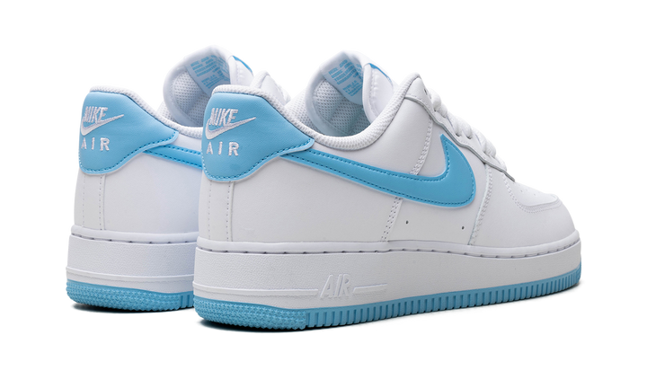 NIKE AIR FORCE 1 LOW 07 WHITE AQUARIUS BLUE — Stock 