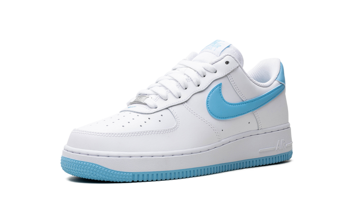 NIKE AIR FORCE 1 LOW 07 WHITE AQUARIUS BLUE — Stock 