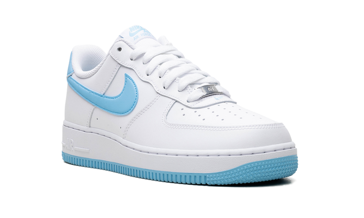 NIKE AIR FORCE 1 LOW 07 WHITE AQUARIUS BLUE — Stock 