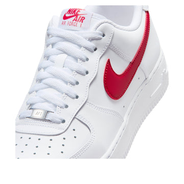 NIKE AIR FORCE 1 LOW '07 WHITE UNIVERSITY RED — Stock