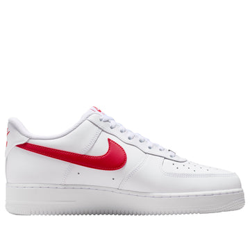 NIKE AIR FORCE 1 LOW '07 WHITE UNIVERSITY RED — Stock