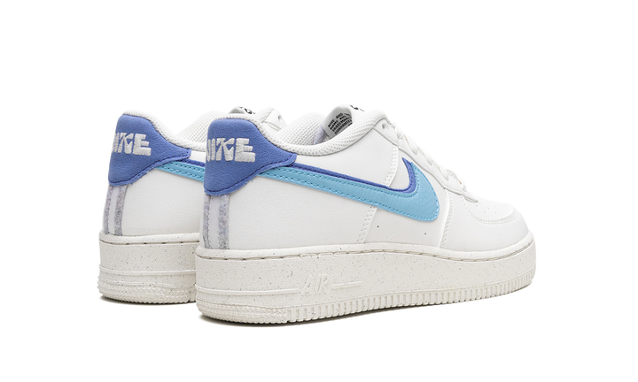 NIKE AIR FORCE 1 LOW 82 DOUBLE SWOOSH WHITE BLUE GS