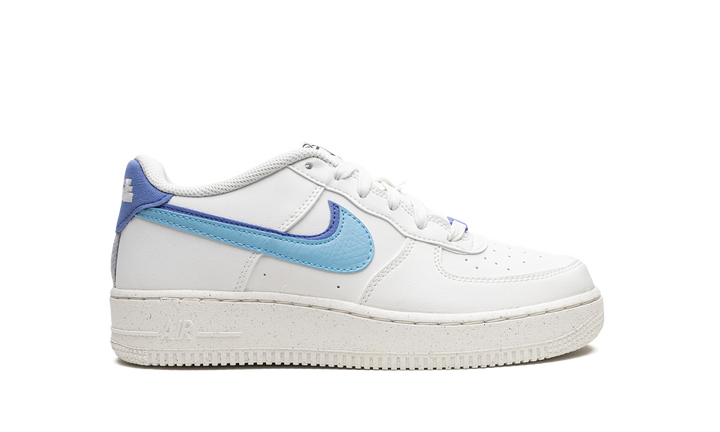 NIKE AIR FORCE 1 LOW 82 DOUBLE SWOOSH WHITE BLUE GS