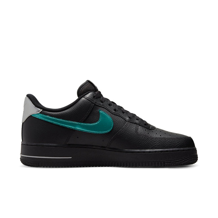 NIKE AIR FORCE 1 LOW BLACK BLUE LIGHTNING