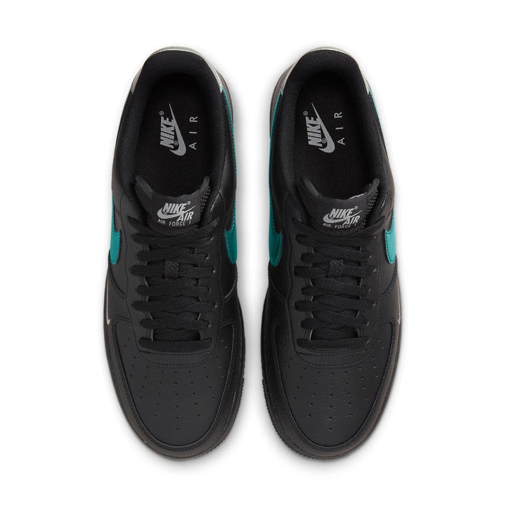 NIKE AIR FORCE 1 LOW BLACK BLUE LIGHTNING