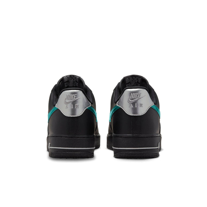 NIKE AIR FORCE 1 LOW BLACK BLUE LIGHTNING