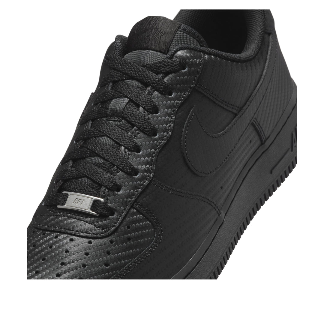 NIKE AIR FORCE 1 LOW BLACK CARBON FIBER