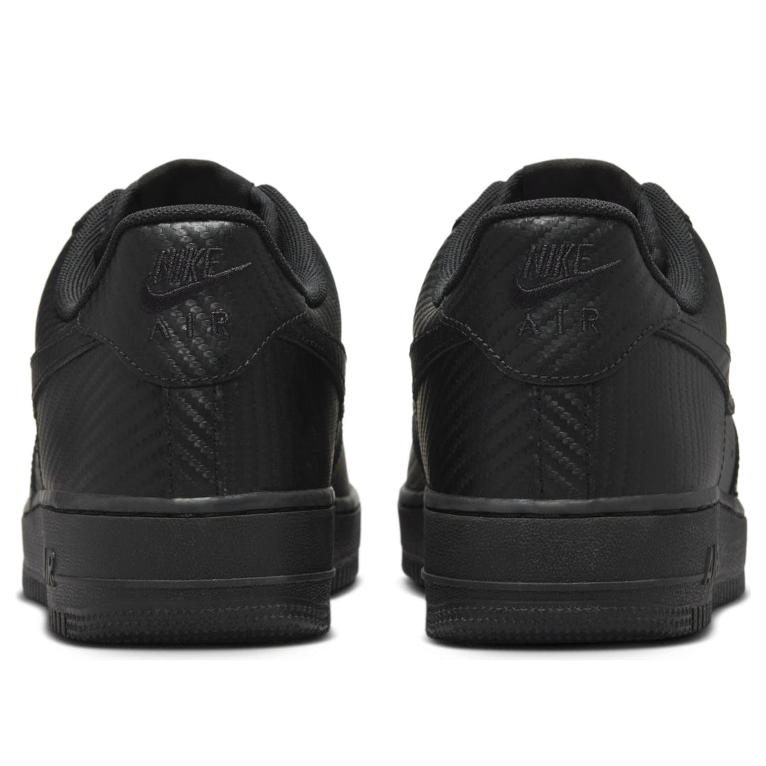 NIKE AIR FORCE 1 LOW BLACK CARBON FIBER