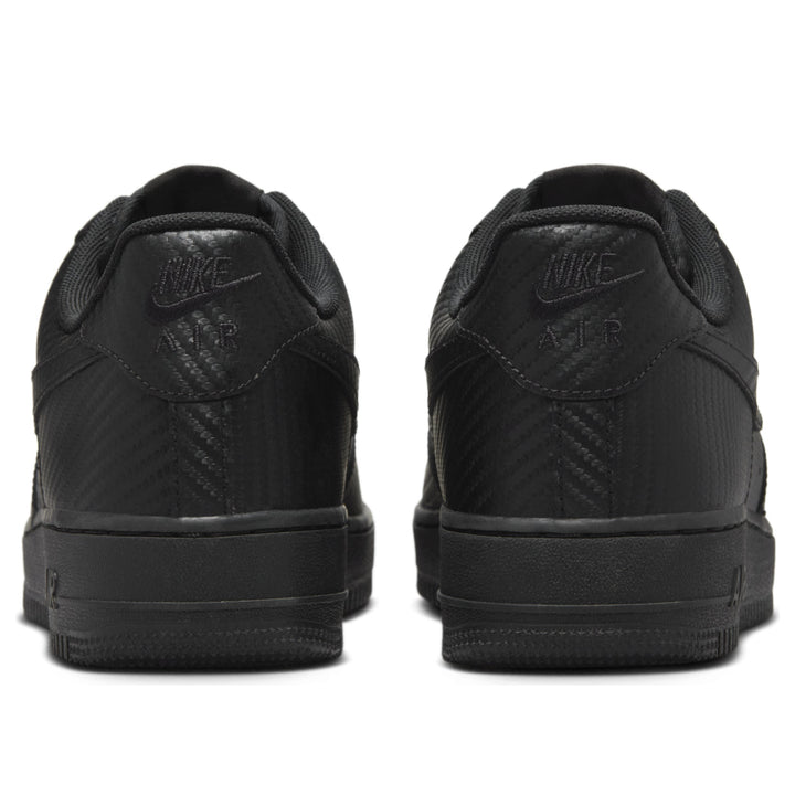 NIKE AIR FORCE 1 LOW BLACK CARBON FIBER