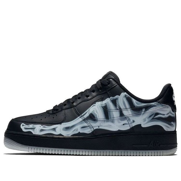 NIKE AIR FORCE 1 LOW BLACK SKELETON HALLOWEEN