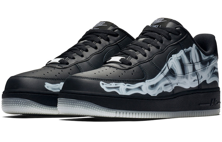 NIKE AIR FORCE 1 LOW BLACK SKELETON HALLOWEEN