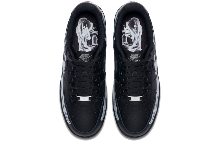 NIKE AIR FORCE 1 LOW BLACK SKELETON HALLOWEEN