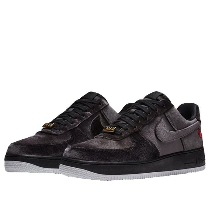 NIKE AIR FORCE 1 LOW BLACK VELVET ROSE