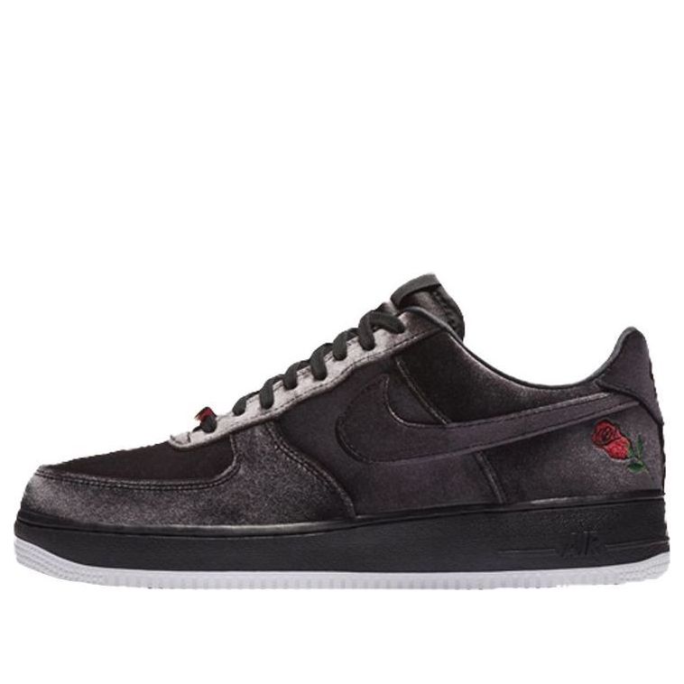 NIKE AIR FORCE 1 LOW BLACK VELVET ROSE