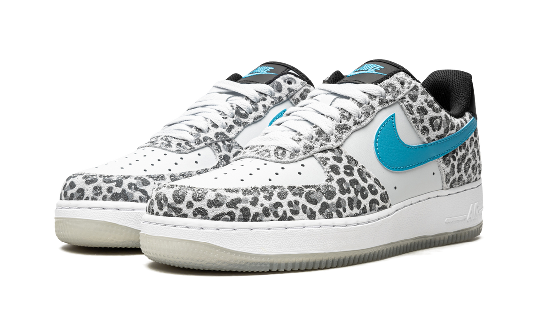 NIKE AIR FORCE 1 LOW BLUE LEOPARD