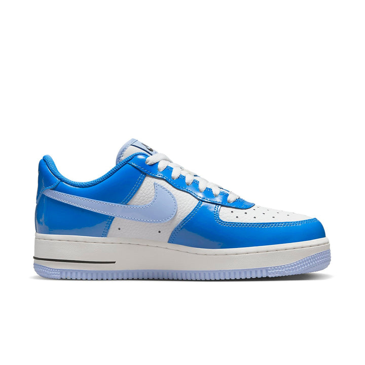 NIKE AIR FORCE 1 LOW BLUE PATENT WOMENS