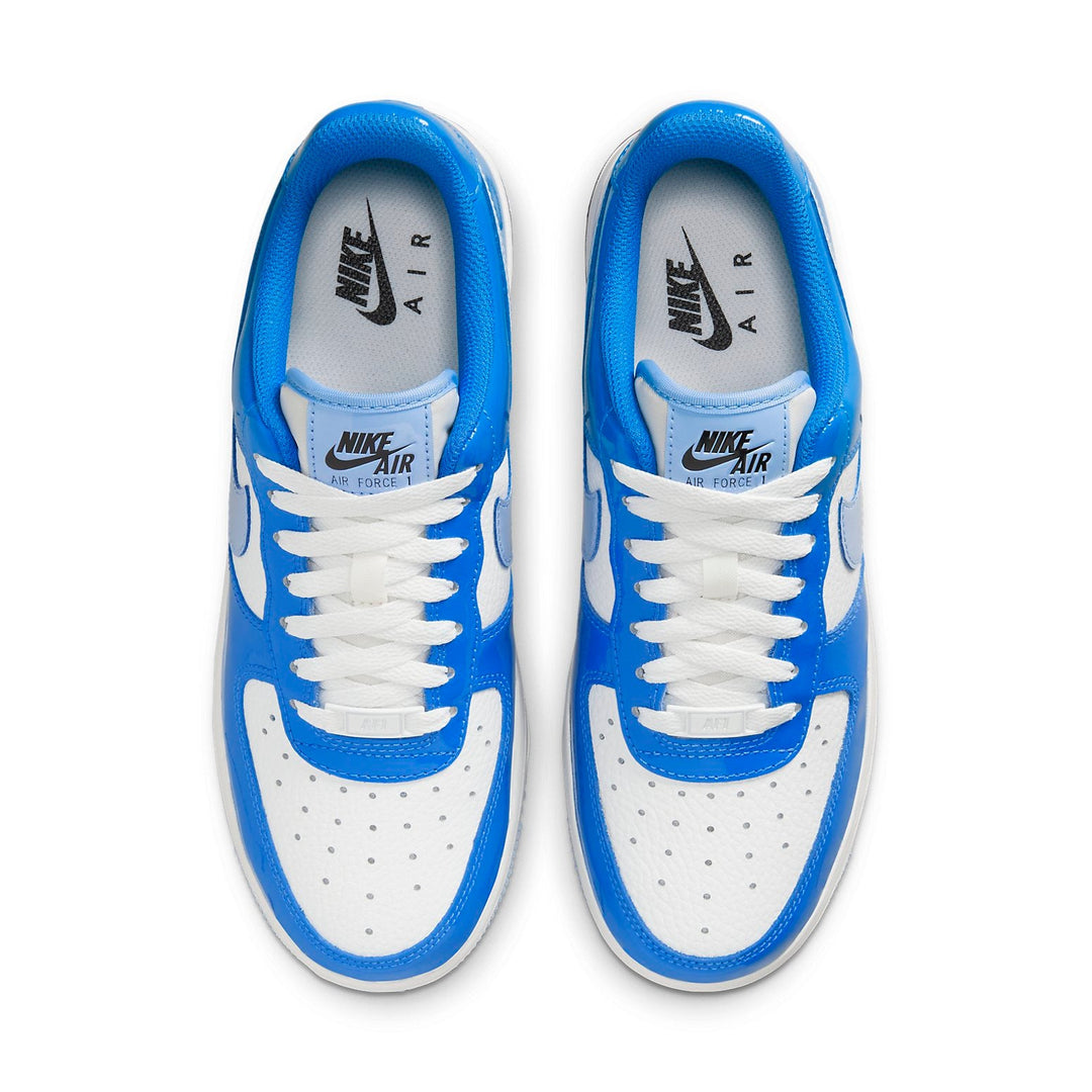 NIKE AIR FORCE 1 LOW BLUE PATENT WOMENS