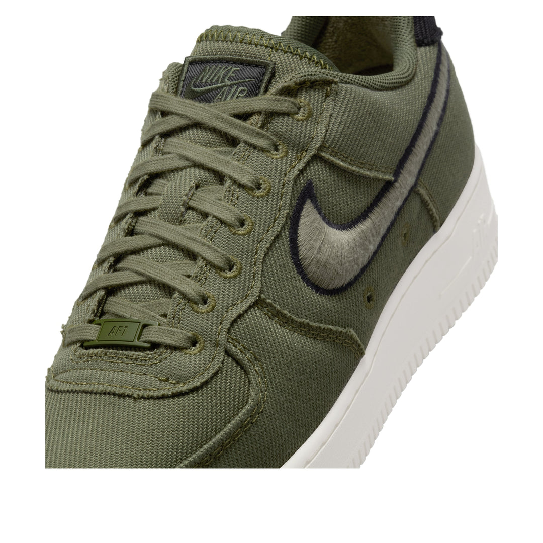NIKE AIR FORCE 1 LOW CANVAS ARMY OLIVE MATTE OLIVE