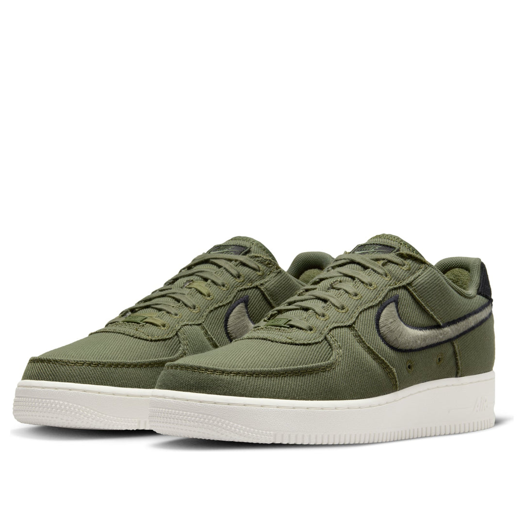 NIKE AIR FORCE 1 LOW CANVAS ARMY OLIVE MATTE OLIVE