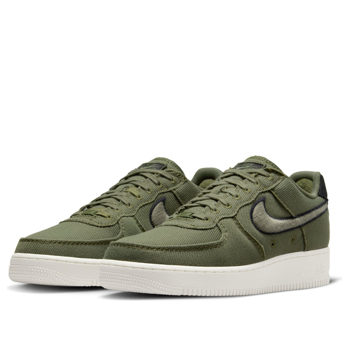 NIKE AIR FORCE 1 LOW CANVAS ARMY OLIVE MATTE OLIVE