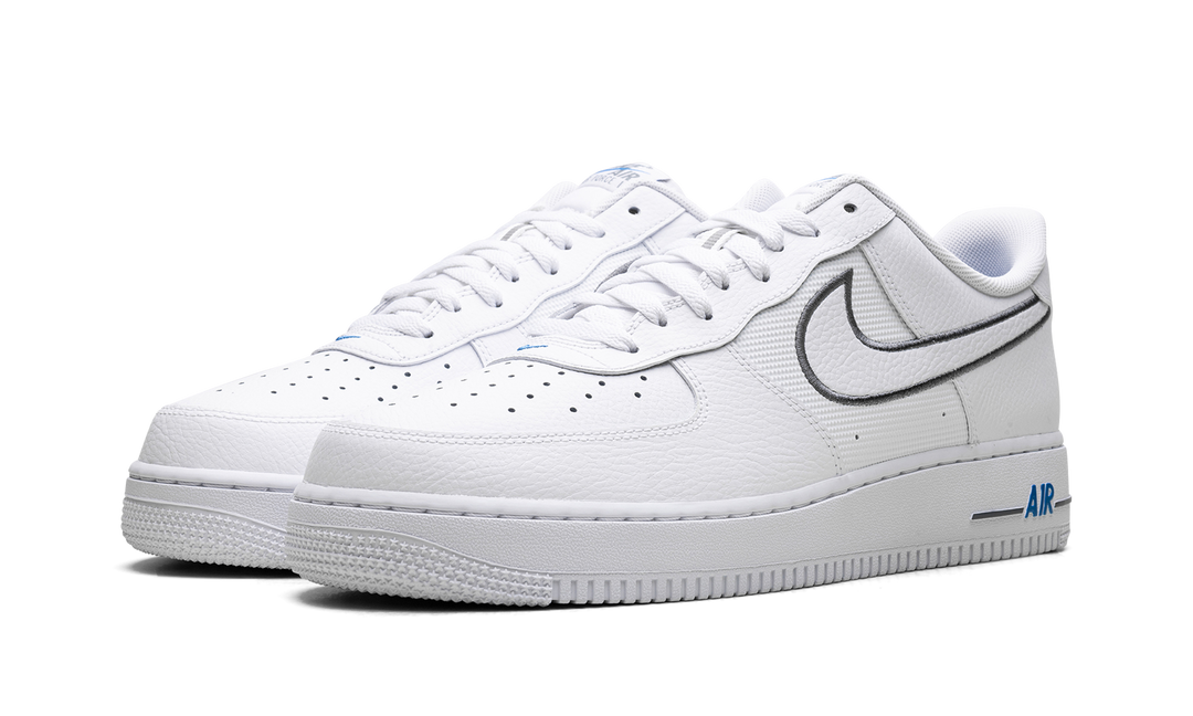 NIKE AIR FORCE 1 LOW COOL GREY PHOTO BLUE