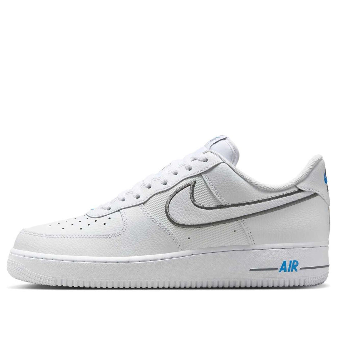 NIKE AIR FORCE 1 LOW COOL GREY PHOTO BLUE