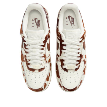 NIKE AIR FORCE 1 LOW COW PRINT FIELD BROWN (WOMEN'S) — Stock