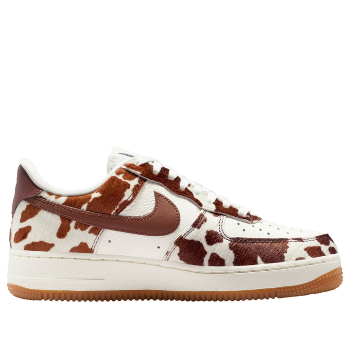NIKE AIR FORCE 1 LOW COW PRINT FIELD BROWN (WOMEN&