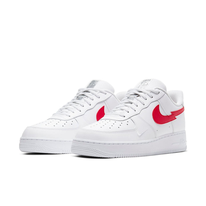NIKE AIR FORCE 1 LOW EURO TOUR WHITE RED