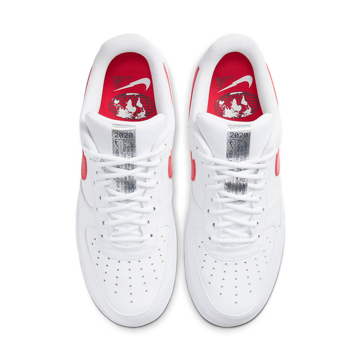 NIKE AIR FORCE 1 LOW EURO TOUR WHITE RED