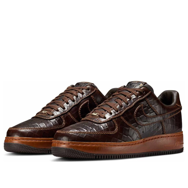 NIKE AIR FORCE 1 LOW FAUNA BROWN CROC