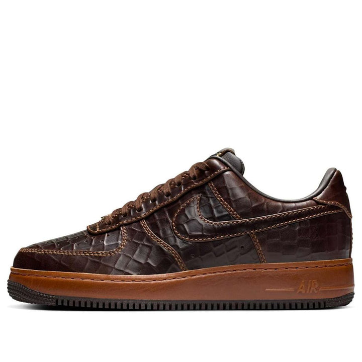 NIKE AIR FORCE 1 LOW FAUNA BROWN CROC