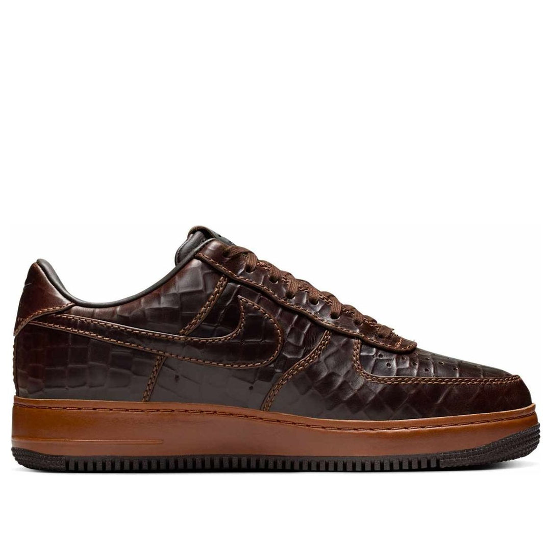 NIKE AIR FORCE 1 LOW FAUNA BROWN CROC