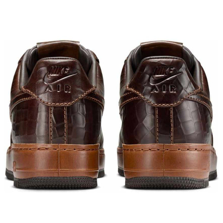 NIKE AIR FORCE 1 LOW FAUNA BROWN CROC