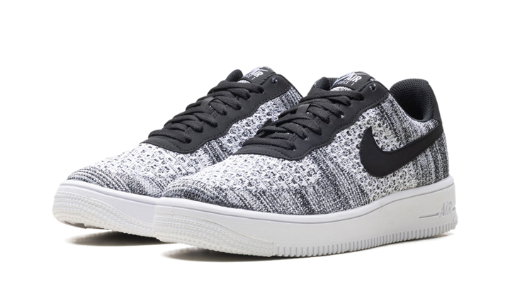 NIKE AIR FORCE 1 LOW FLYKNIT 2.0 BLACK PLATINUM