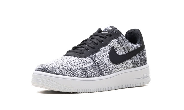 NIKE AIR FORCE 1 LOW FLYKNIT 2.0 BLACK PLATINUM