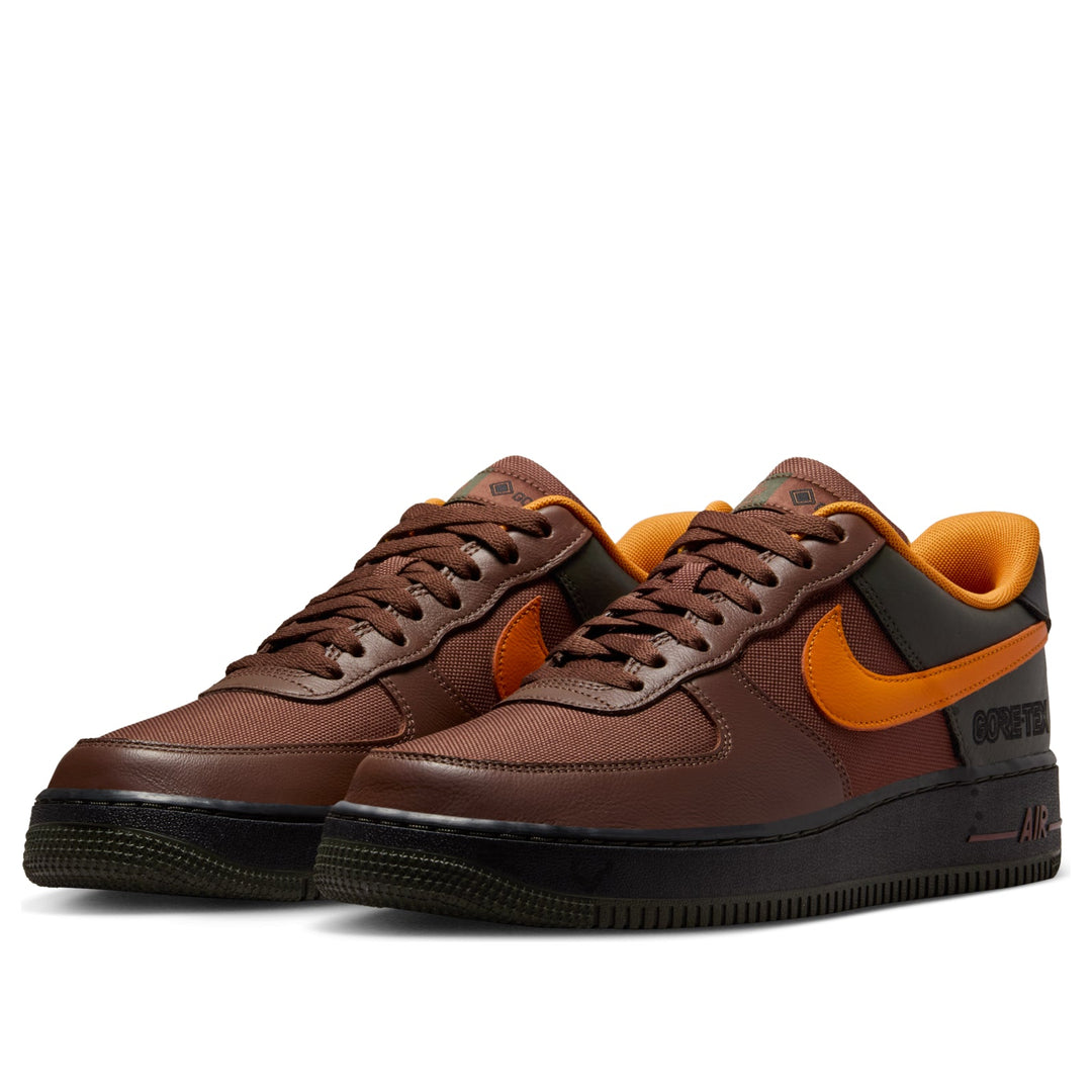 NIKE AIR FORCE 1 LOW GORE-TEX BROWN BRIGHT CERAMIC (WOMEN&
