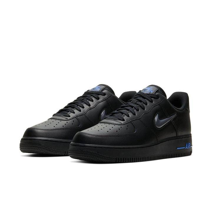 NIKE AIR FORCE 1 LOW JEWEL BLACK GREY ROYAL
