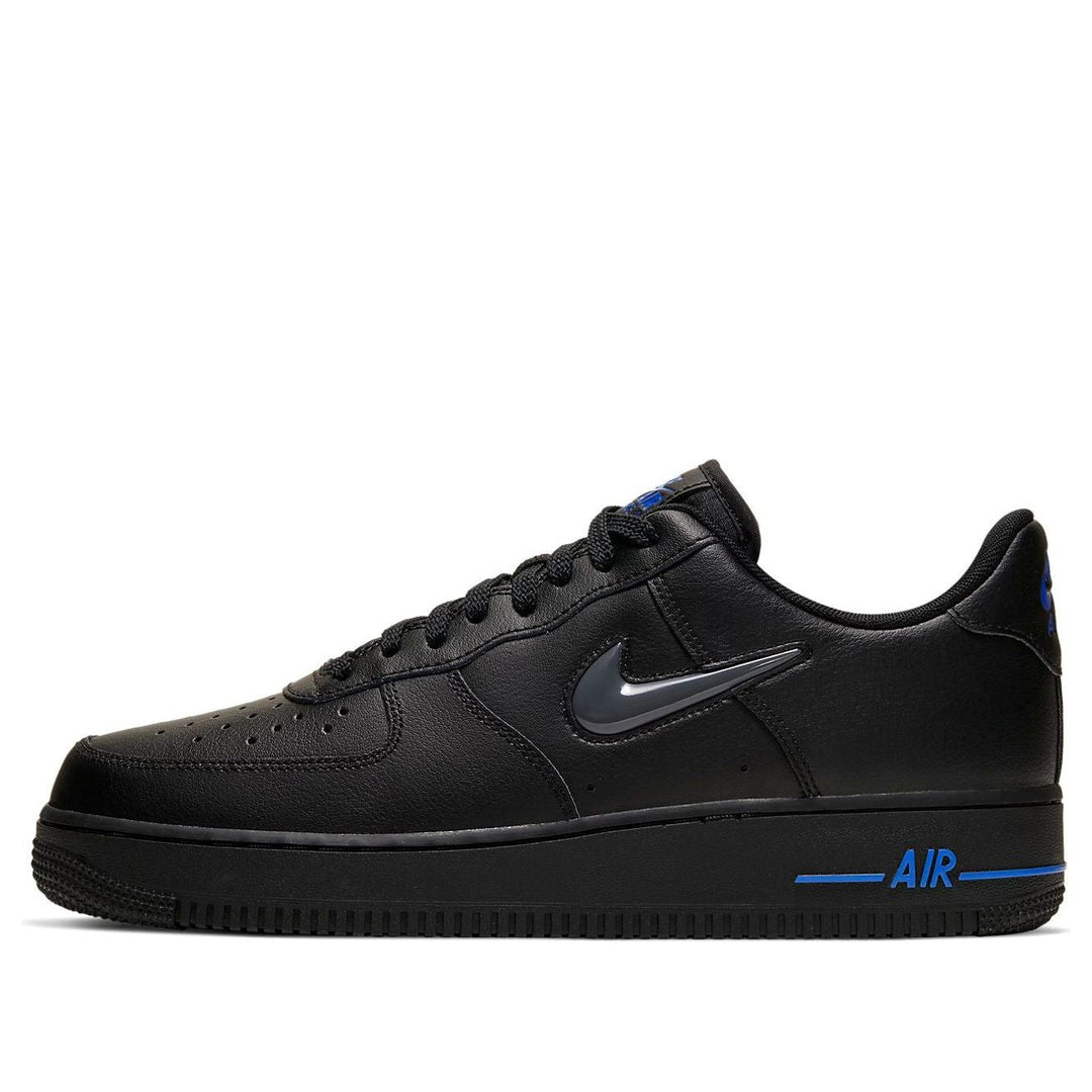 NIKE AIR FORCE 1 LOW JEWEL BLACK GREY ROYAL