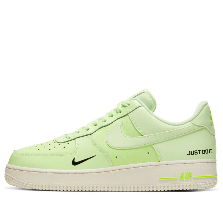 NIKE AIR FORCE 1 LOW JUST DO IT BARELY VOLT