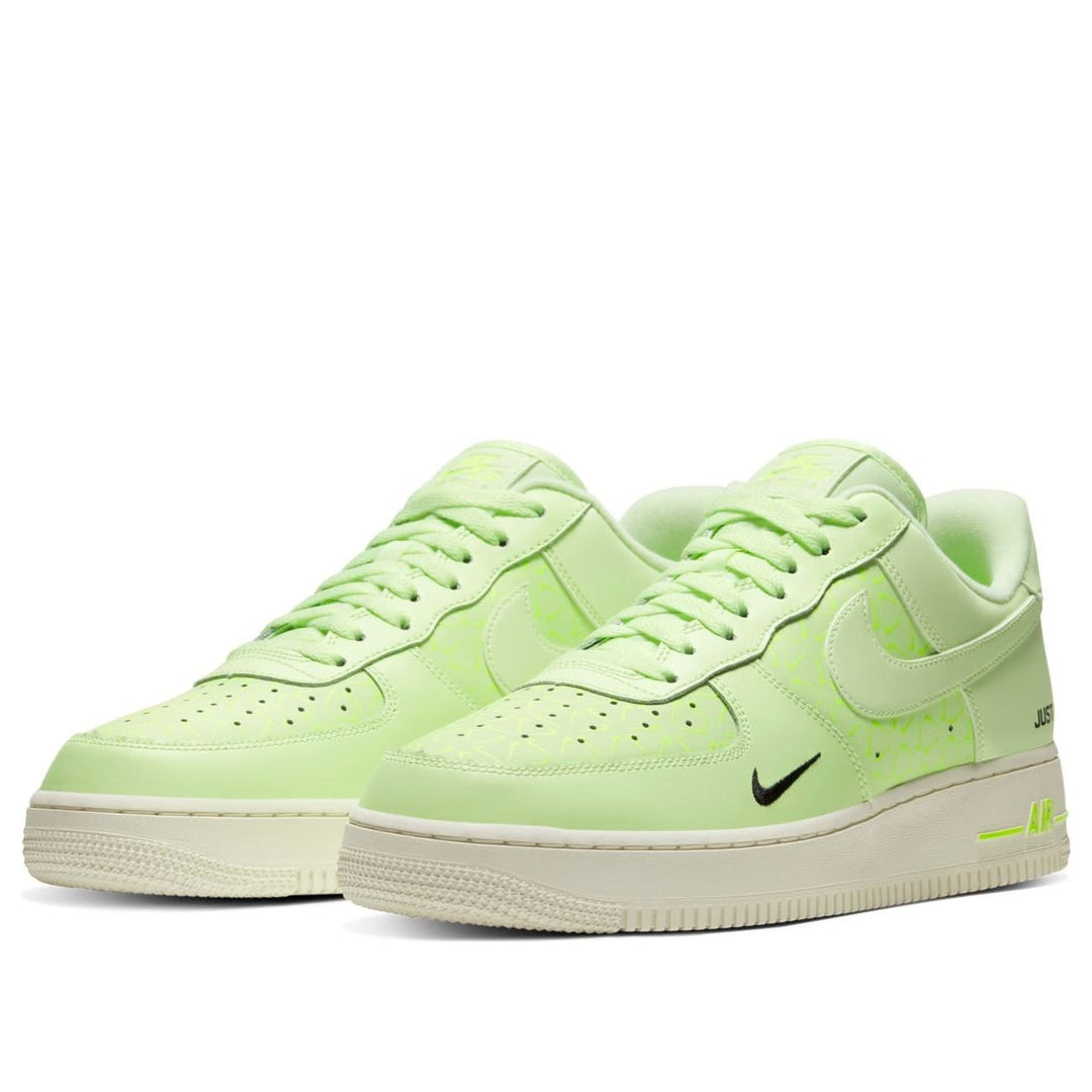 NIKE AIR FORCE 1 LOW JUST DO IT BARELY VOLT