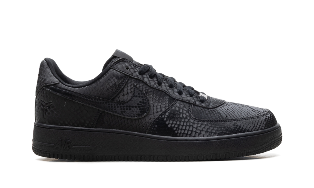 NIKE AIR FORCE 1 LOW KOBE BRYANT FOREVER BLACK