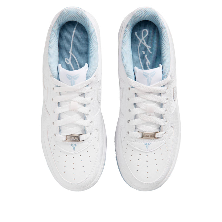 NIKE AIR FORCE 1 LOW KOBE BRYANT FOREVER WHITE ARMORY BLUE (GS)