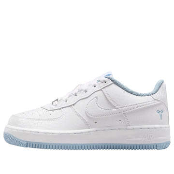NIKE AIR FORCE 1 LOW KOBE BRYANT FOREVER WHITE ARMORY BLUE (GS) — Stock