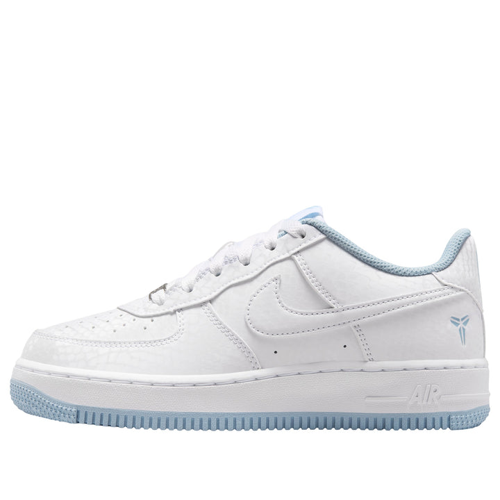 NIKE AIR FORCE 1 LOW KOBE BRYANT FOREVER WHITE ARMORY BLUE (GS)